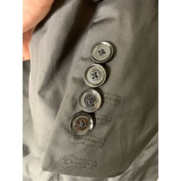 Burberry London blazer jacket vented black nova check women’s size 50 / US 16 - Picture 12 of 13